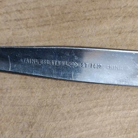 Replacement Flatware - Stainless Steel ST 1410 China TBSP - Picture 3 of 4